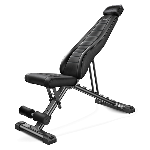 Скамья силовая, универсальная HYFIT, складная, черная D008