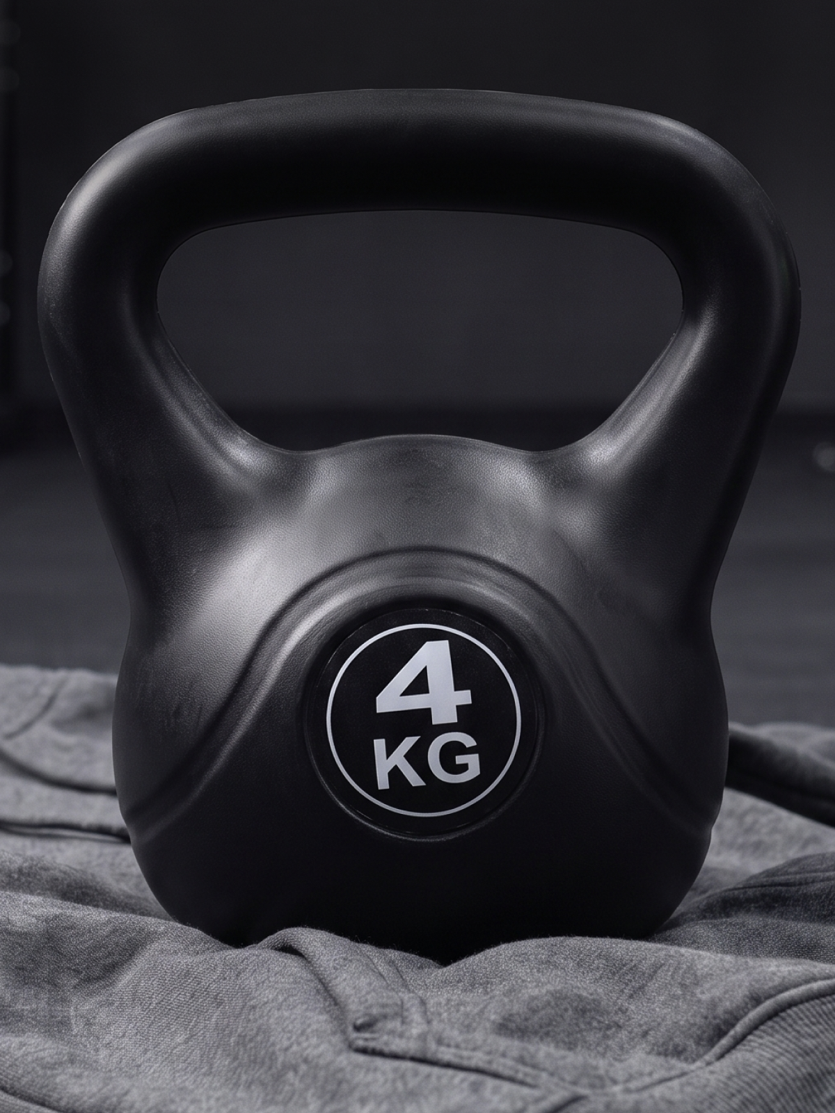 Гиря пластиковая 4 кг. VictoryFit VF-KP040