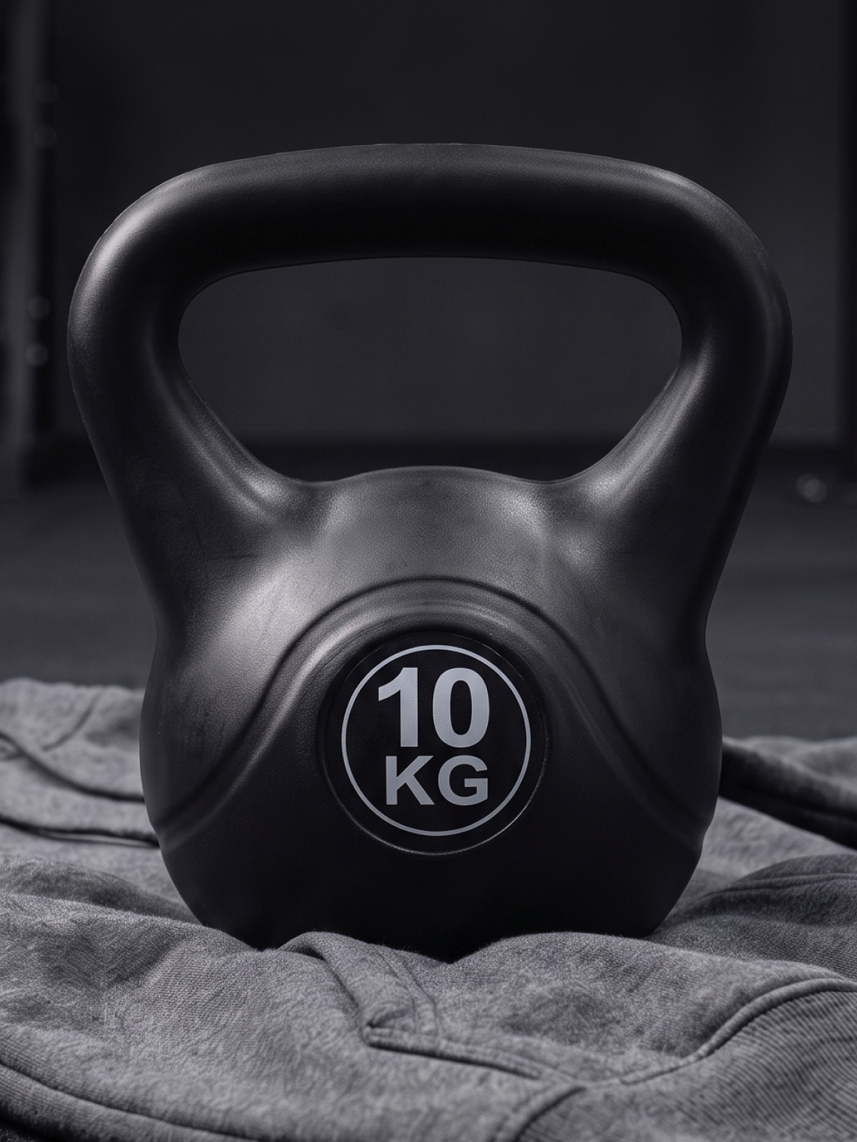 Гиря пластиковая 10 кг. VictoryFit VF-KP100