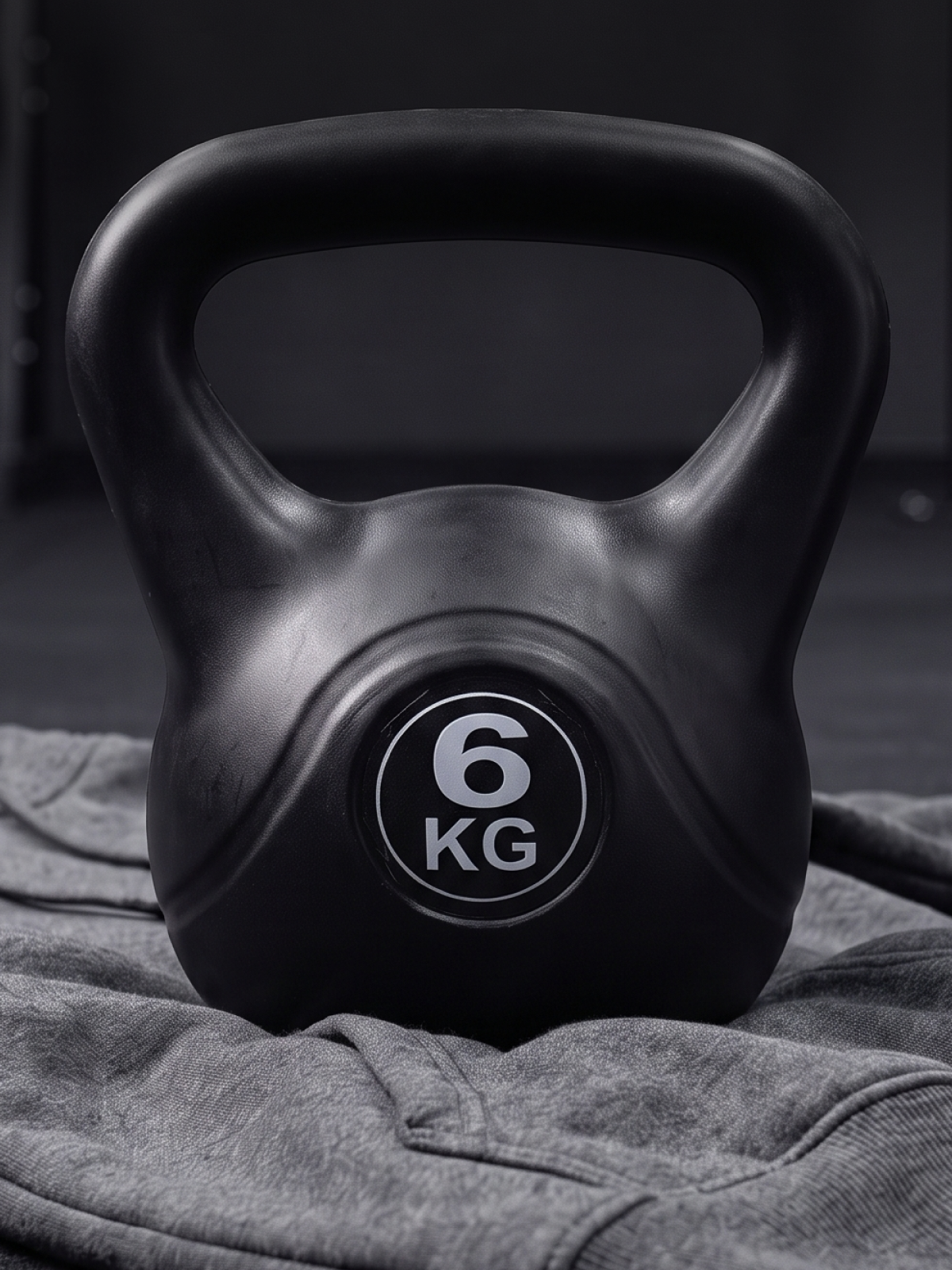Гиря пластиковая 6 кг. VictoryFit VF-KP060