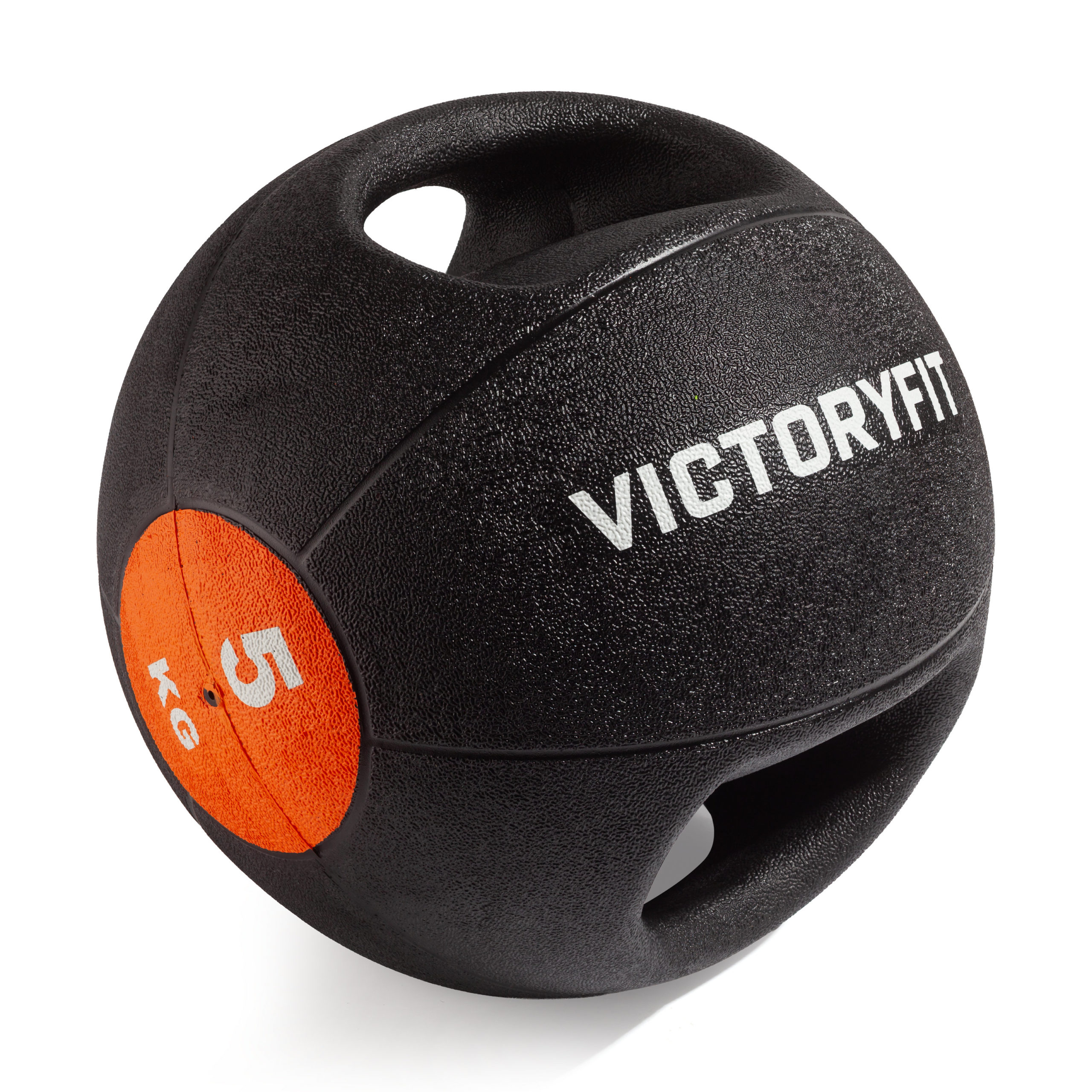 Медбол с хватом 5 кг VictoryFit VF-MBB050
