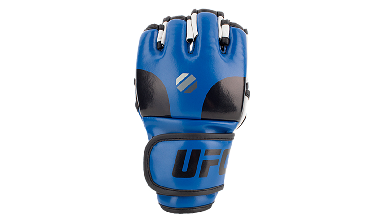 Перчатки MMA тренировочные с открытой ладонью S/M - BL UFC