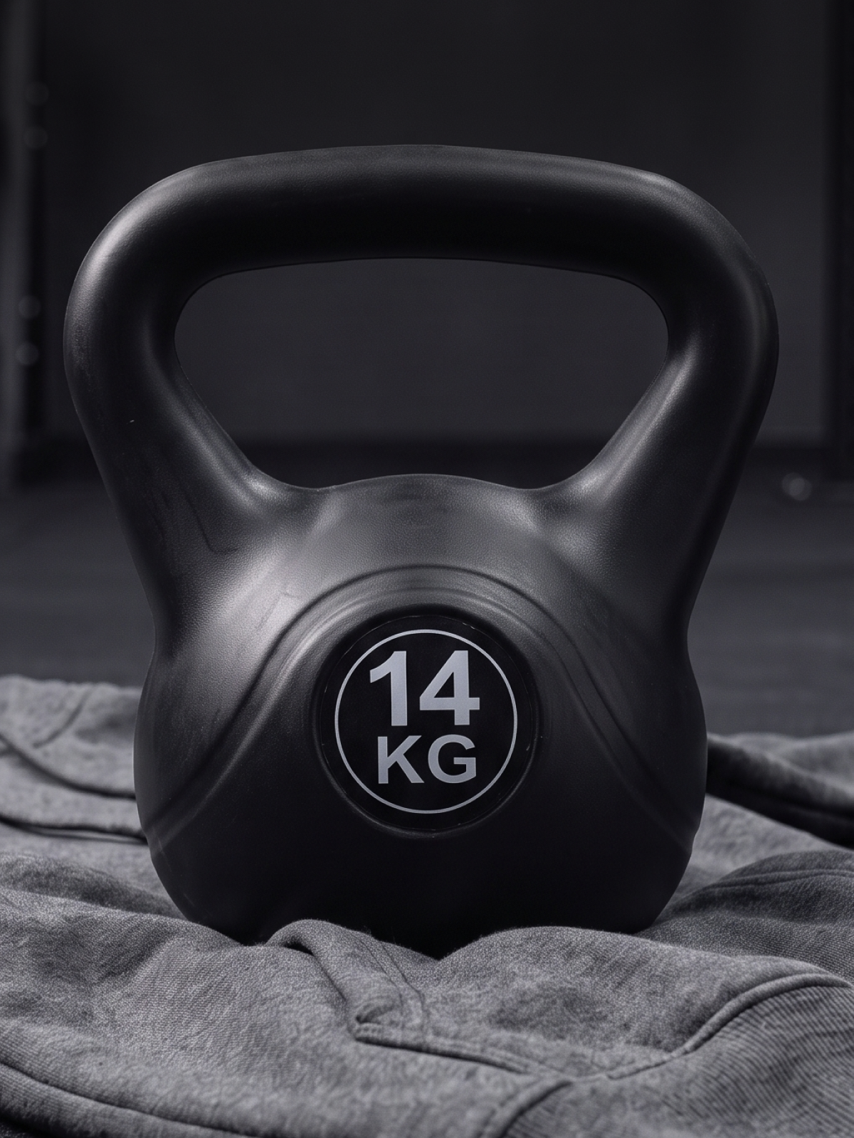 Гиря пластиковая 14 кг. VictoryFit VF-KP140