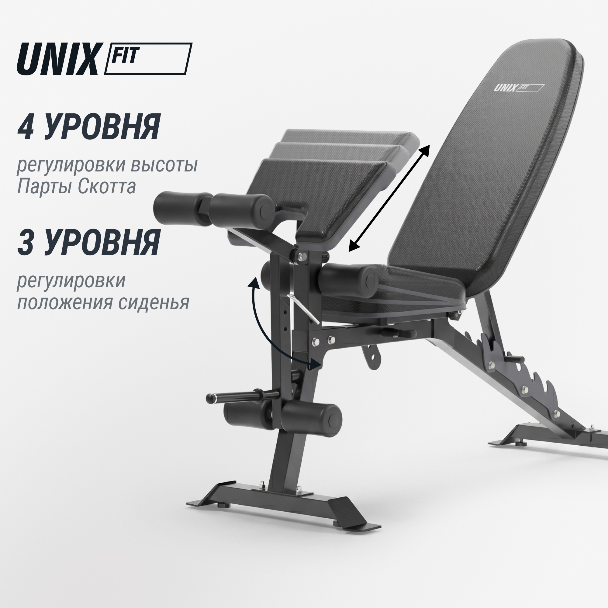 Скамья силовая универсальная UNIX Fit Bench 160