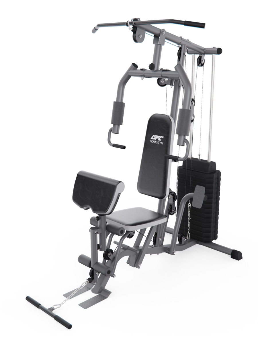 Многофункциональный силовой тренажер DFC Home Gym D70137 / стек 68 кг
