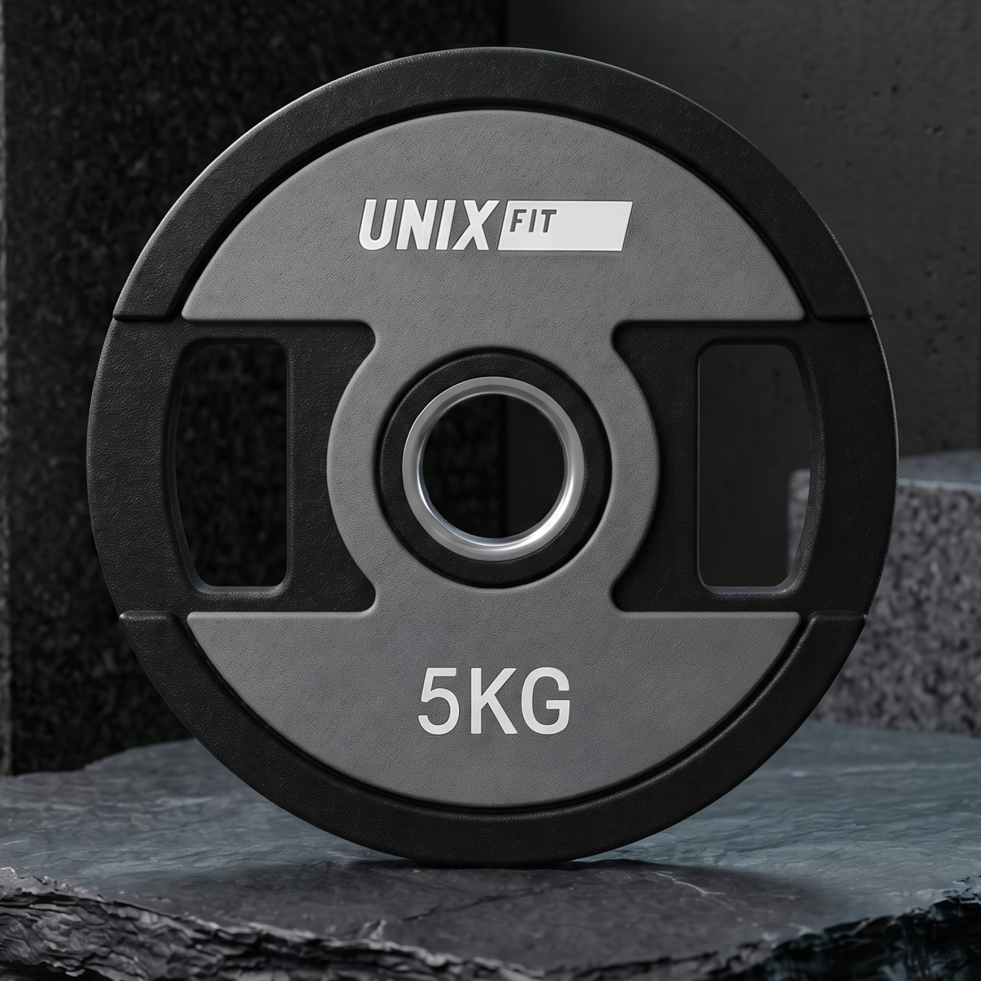 Диск уретановый c хватом UNIX Fit PRO 5 кг, 51 мм, 1 шт.