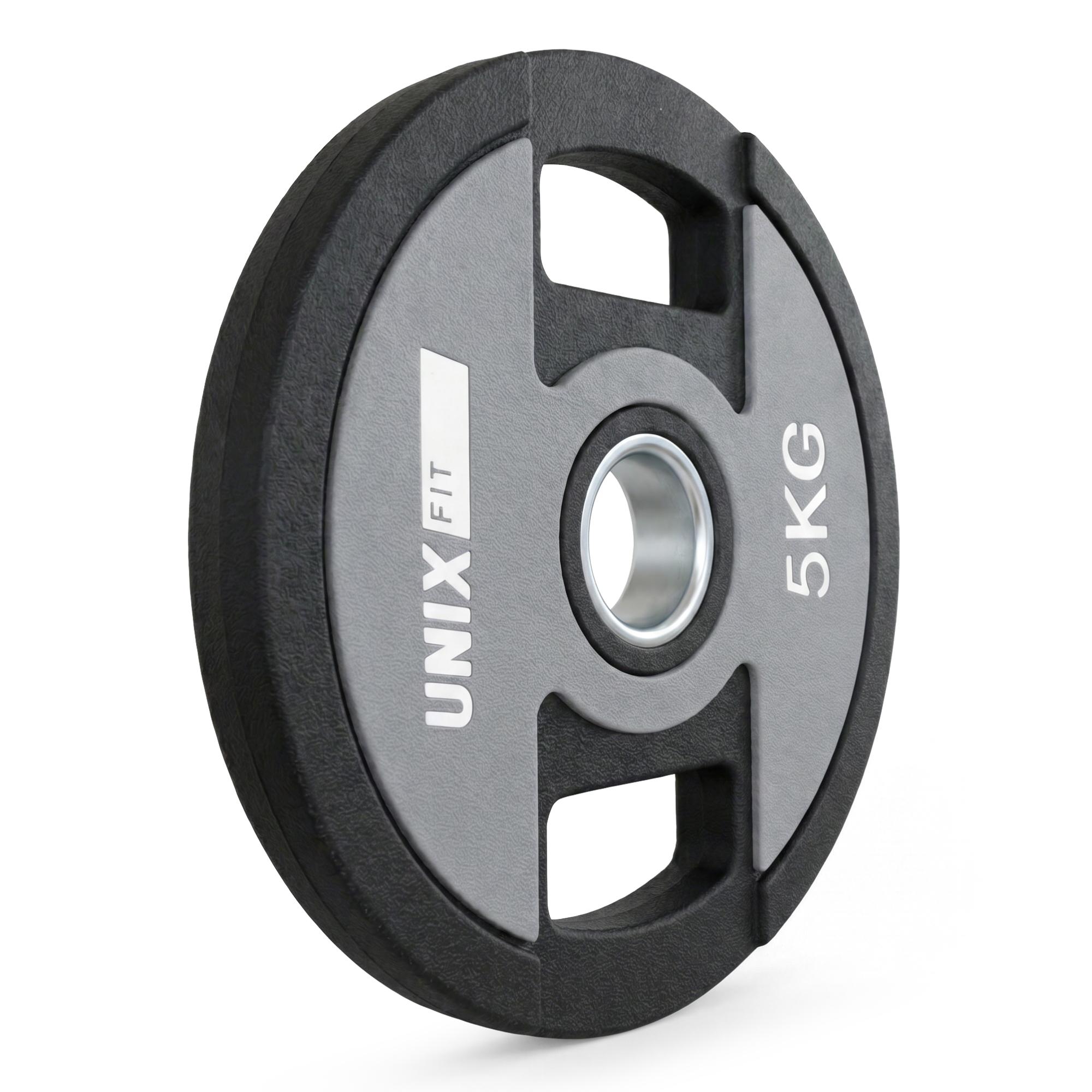 Диск уретановый c хватом UNIX Fit PRO 5 кг, 51 мм, 1 шт.