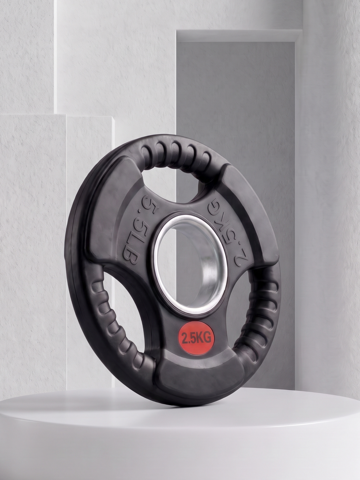 Диск 51 мм. обрезиненный с 3-мя хватами 2,5 кг, VictoryFit VF-S510250
