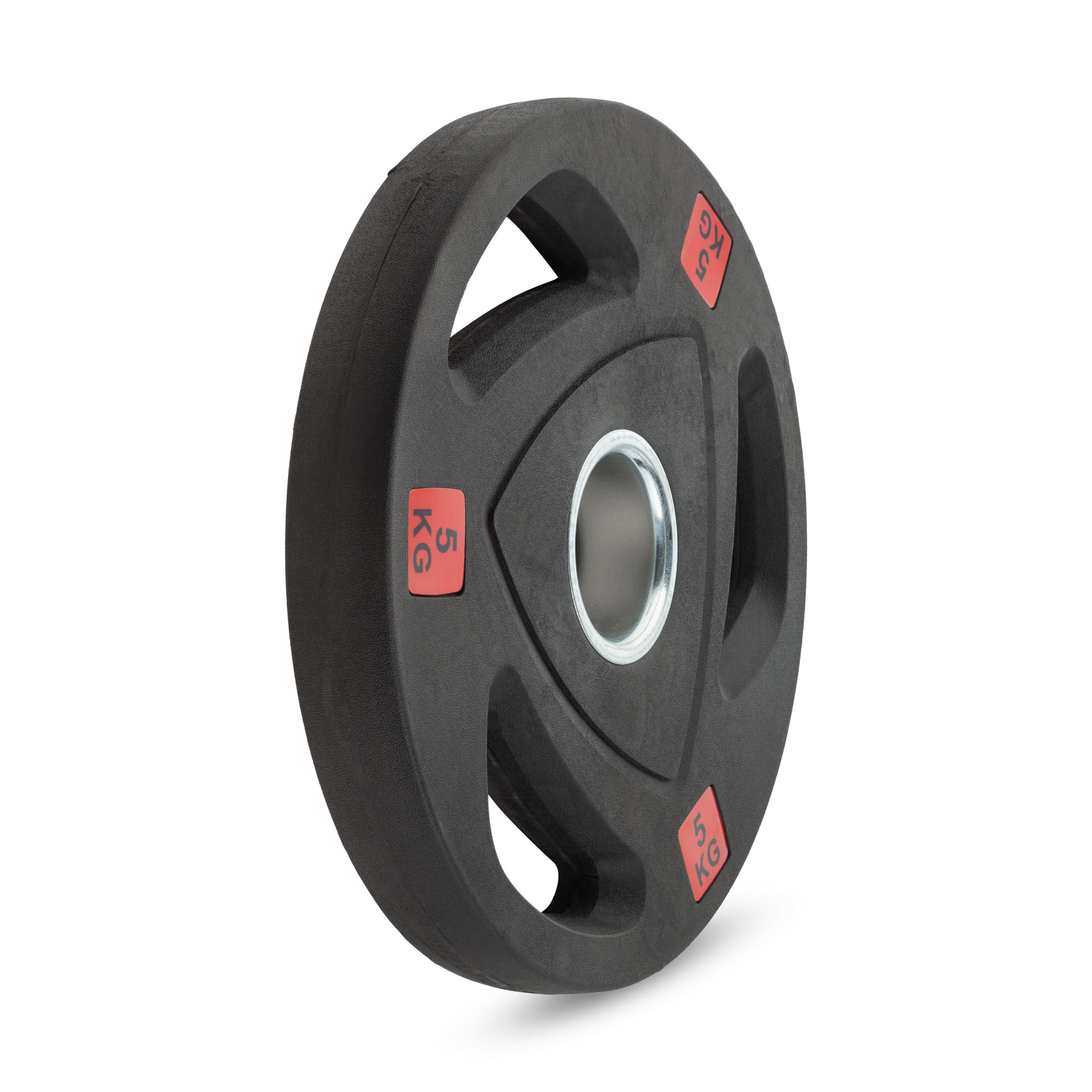 Диск 51 мм. NEO обрезиненный с 3-мя хватами 5 кг, VictoryFit VF-ST51050