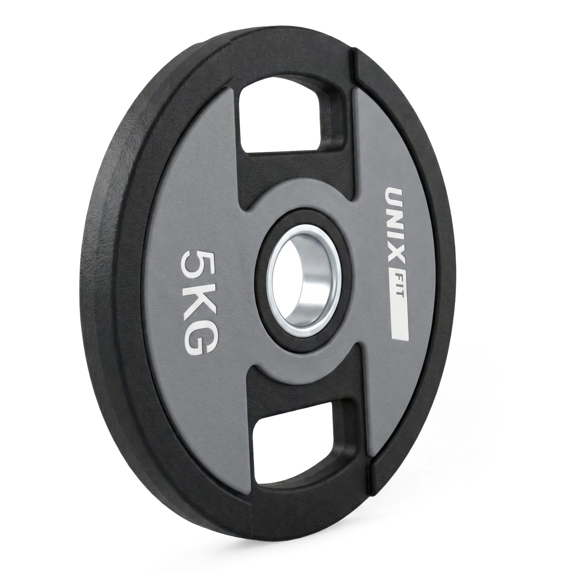 Диск уретановый c хватом UNIX Fit PRO 5 кг, 51 мм, 1 шт.